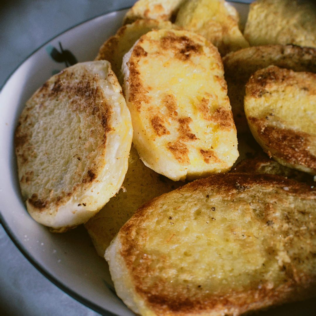 绝！不！油！腻！的酥脆馒头片