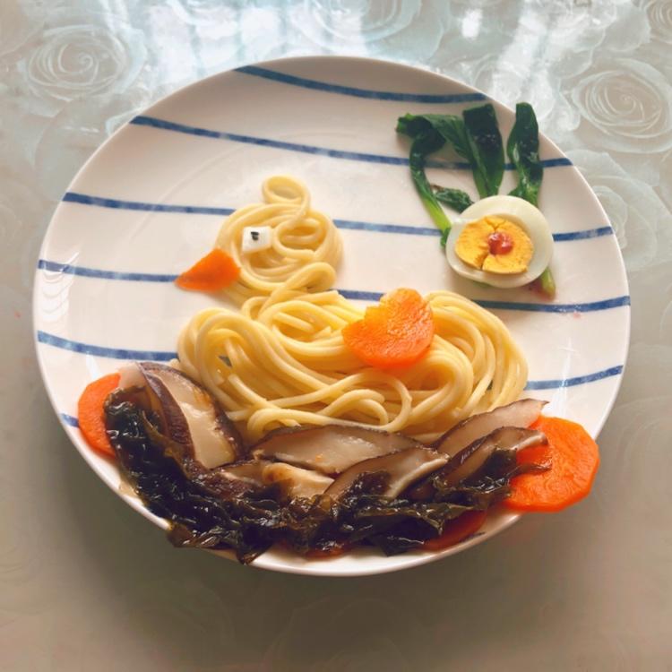趣味面条～大黄鸭