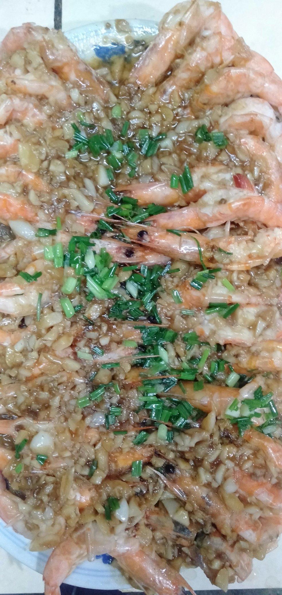 蒜蓉粉丝蒸大虾