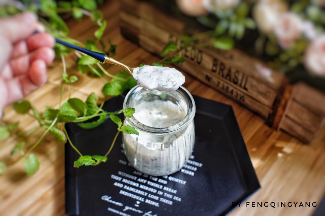 薄荷酸奶酱——可以抹一切