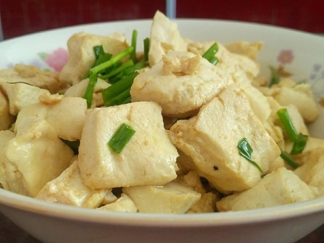 小葱拌豆腐