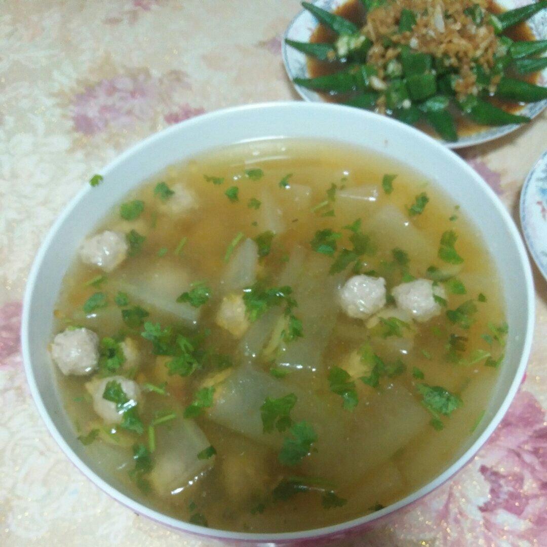 冬瓜丸子汤