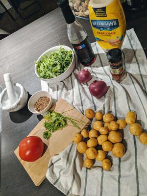 西班牙牛排和芝麻菜沙拉的做法 步骤1