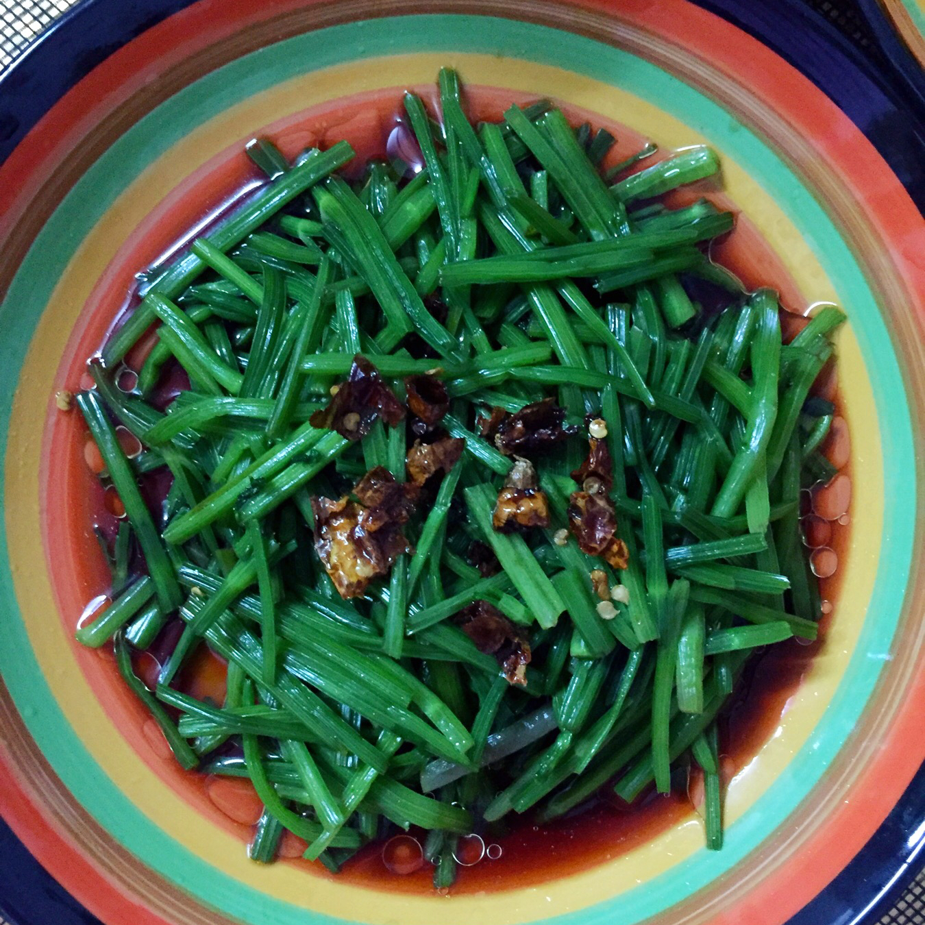凉拌野芹菜
