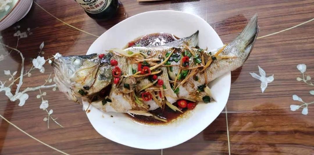 年年有余——清蒸鲈鱼
