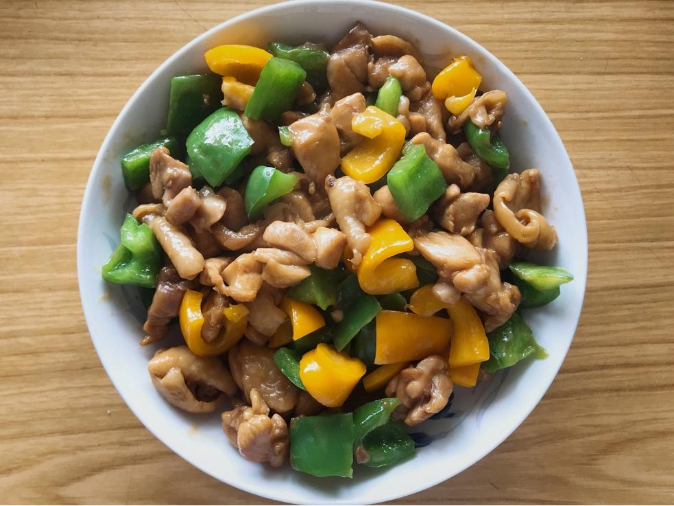 青椒炒鸡腿肉（大厨级别）
