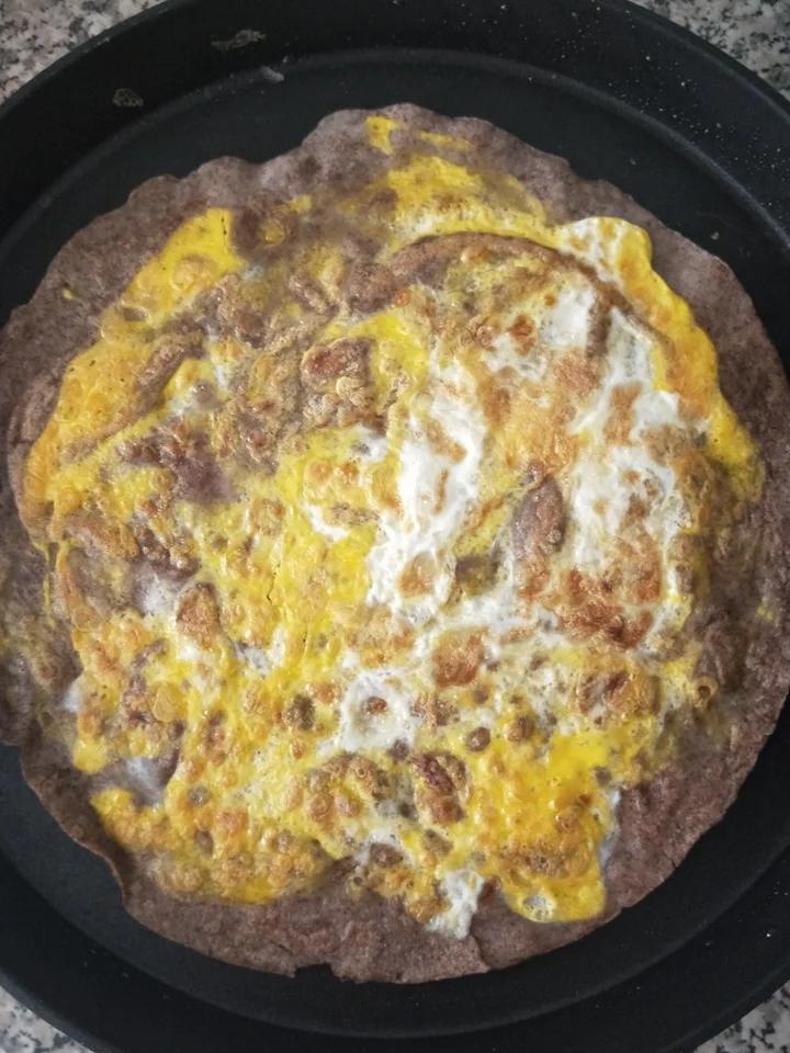 低卡营养•黑全麦薄饼/卷饼•免揉懒人饼