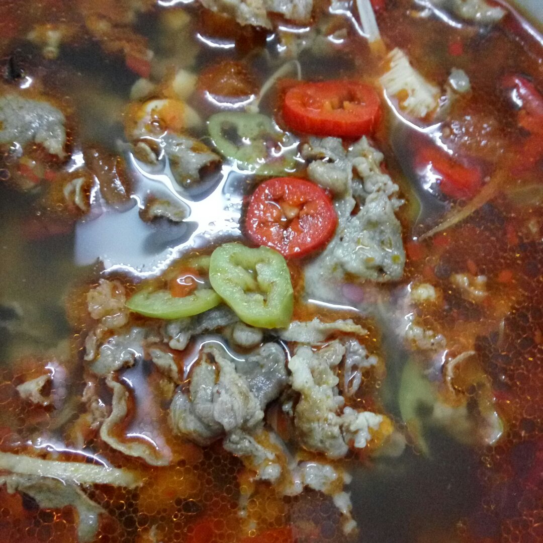 家庭版酸汤肥牛