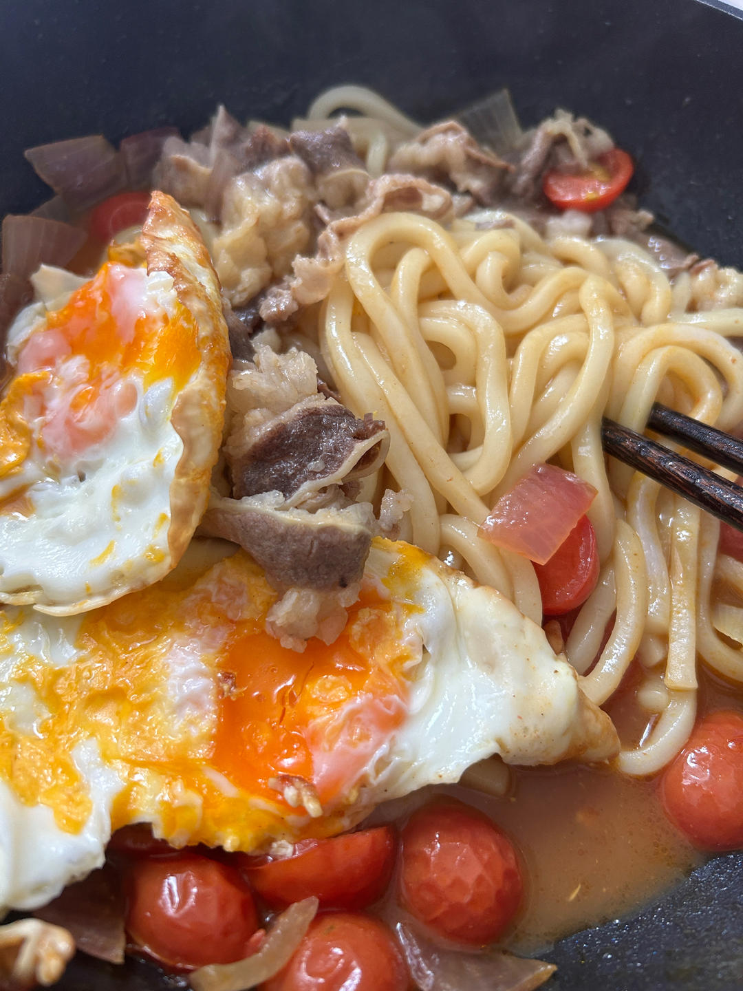 咖喱肥牛乌冬面