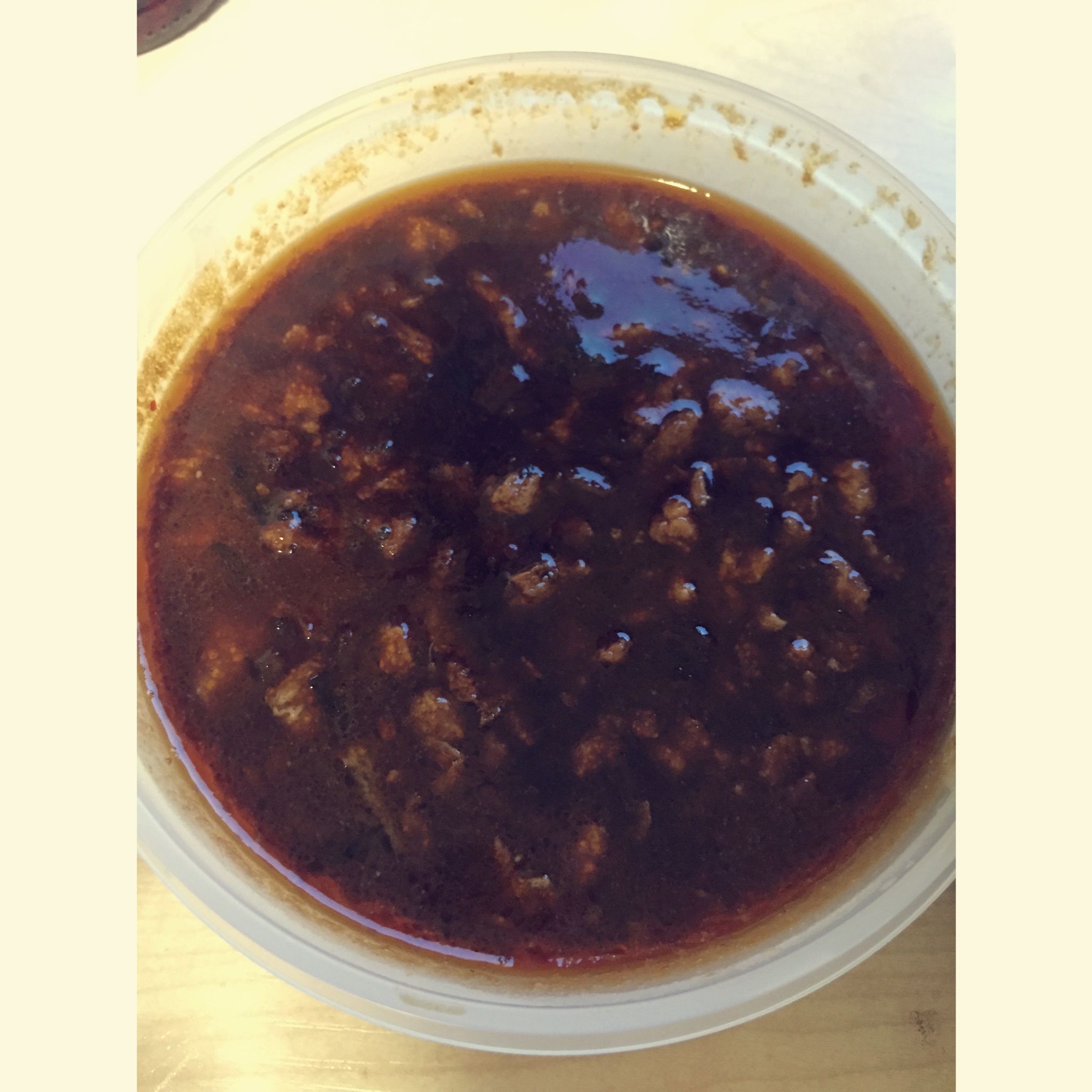 鸡蛋炸酱面