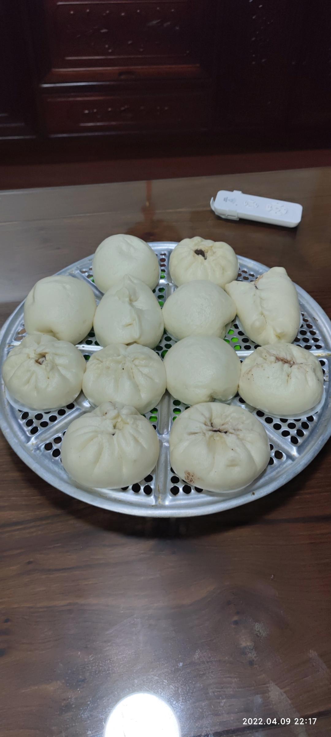 豆包儿(自制红豆馅) 豆沙包，附超级简单红豆馅制作过程