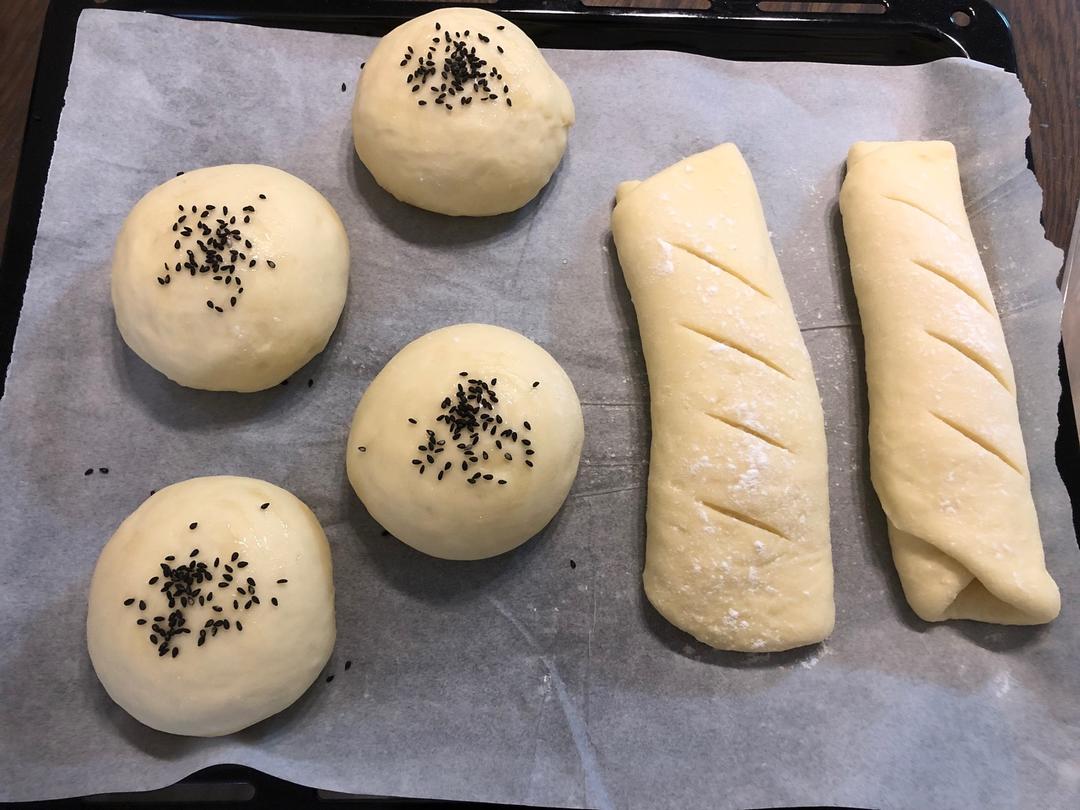 纯奶手撕吐司的做法 步骤1