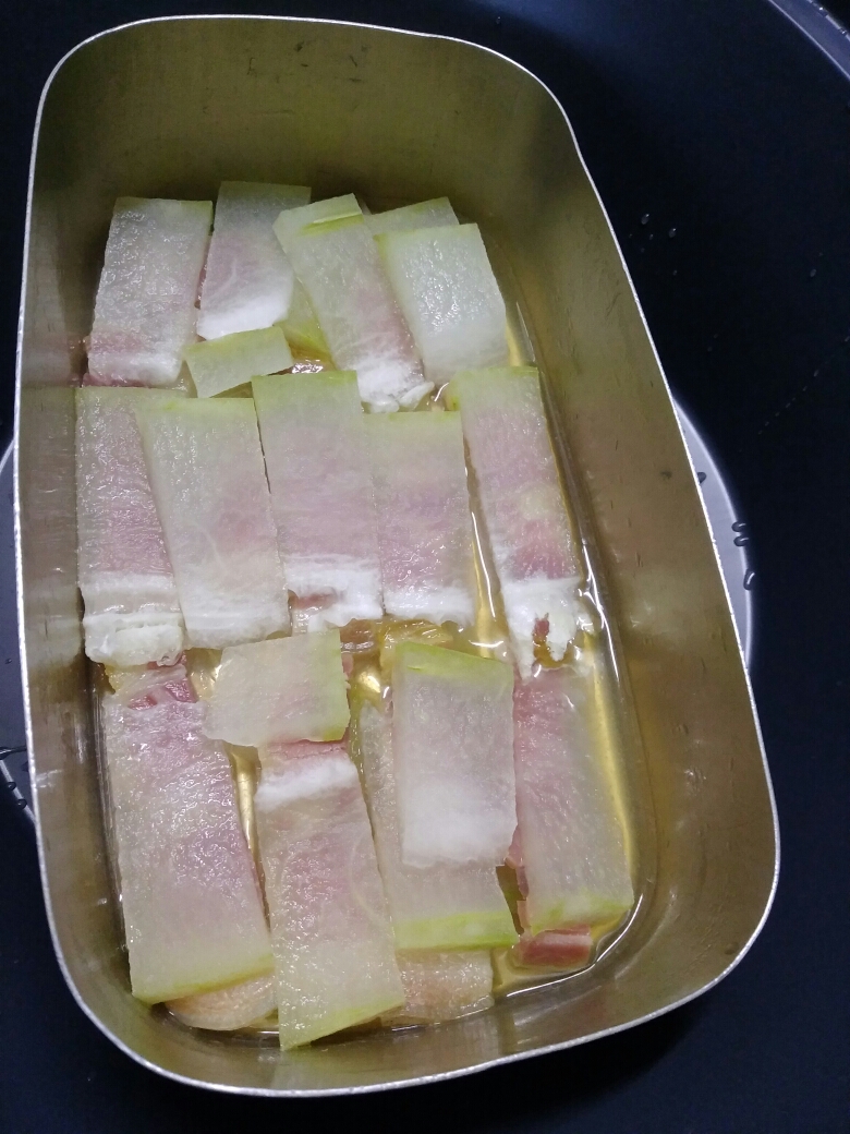萝卜牛肉汤+火腿蒸冬瓜的做法 步骤7