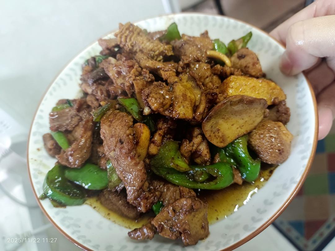 爆炒鸡杂，真是神仙级下饭菜