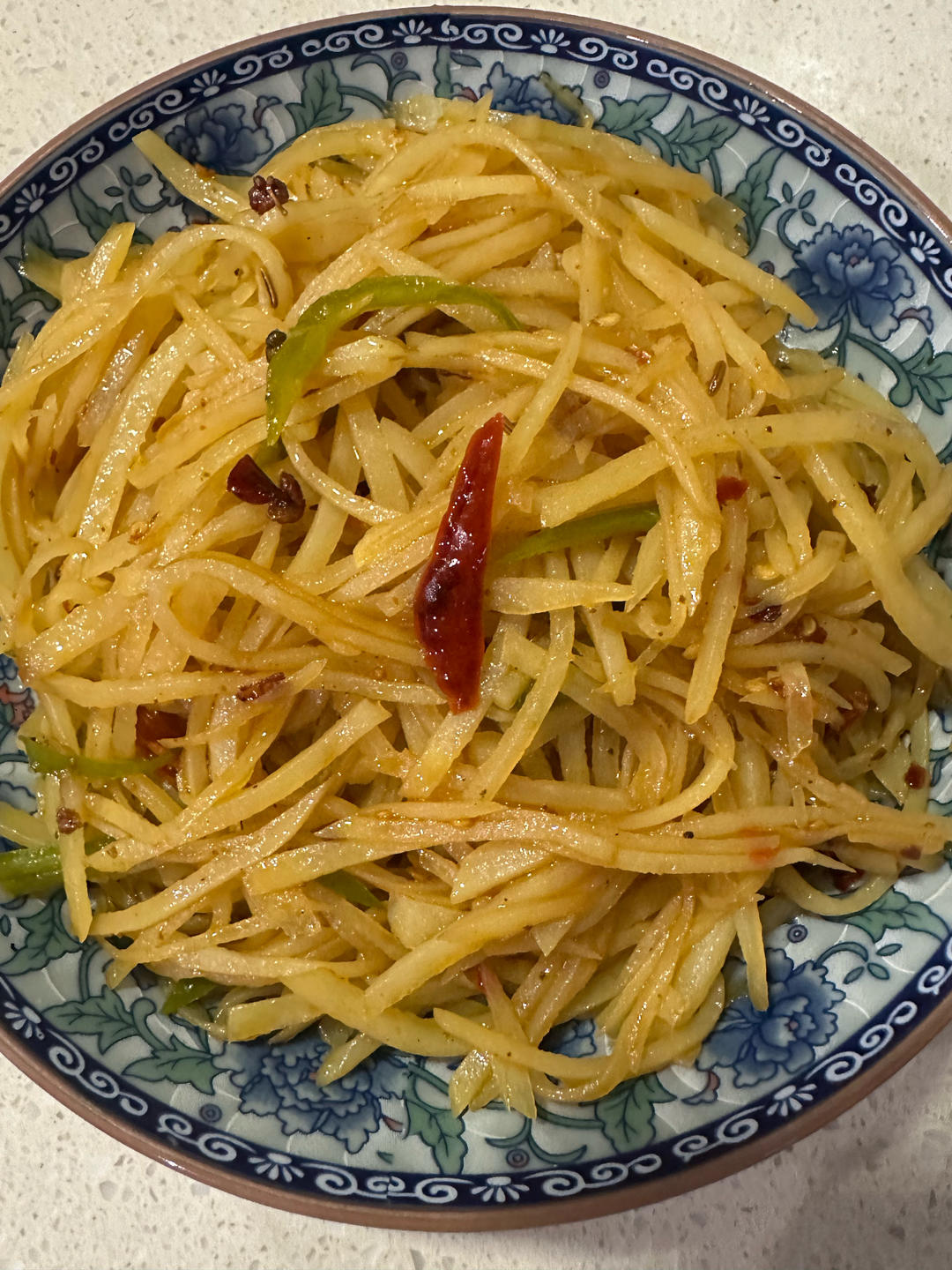 酸辣土豆丝的家常做法 超级下饭