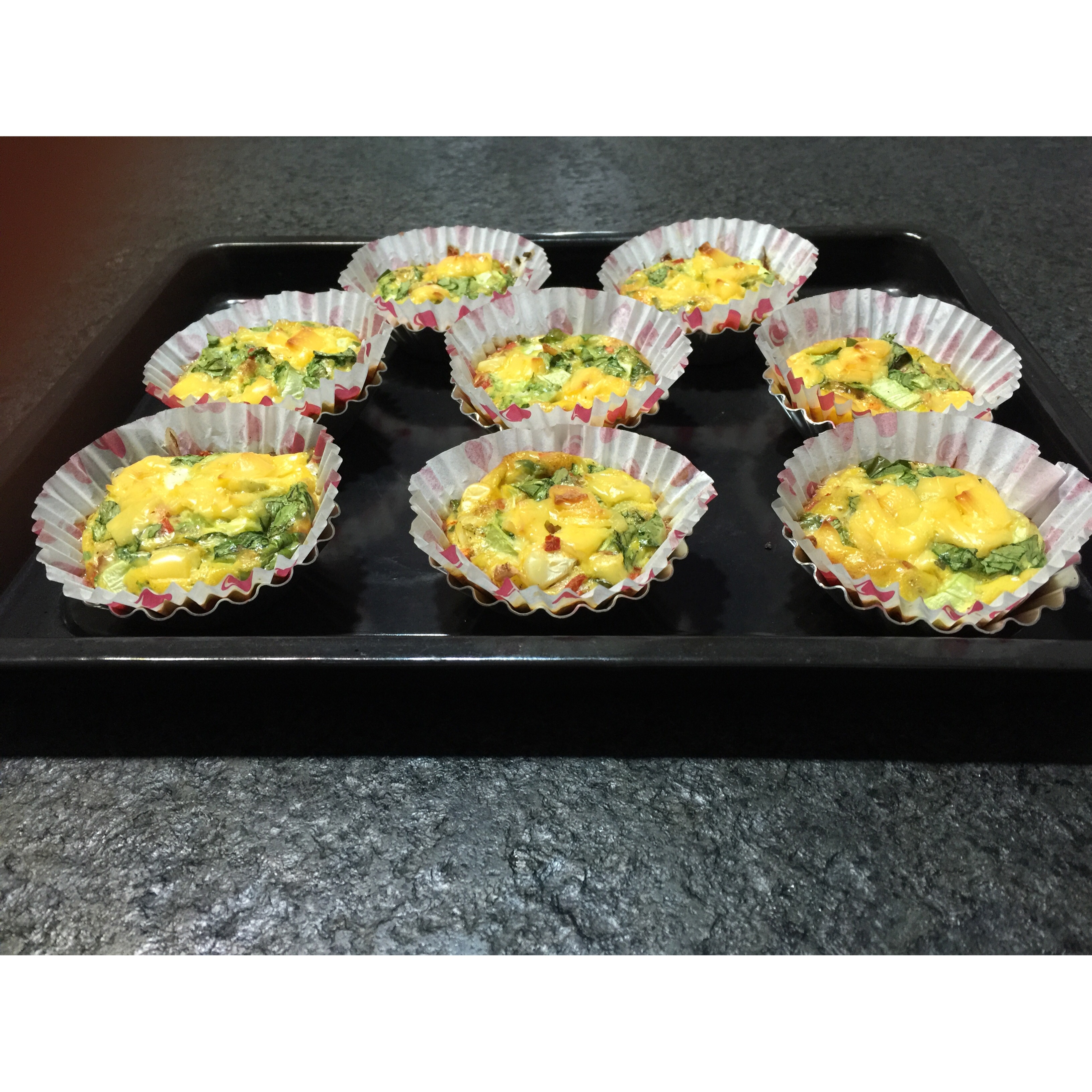 早餐鸡蛋杯cupcake Frittata