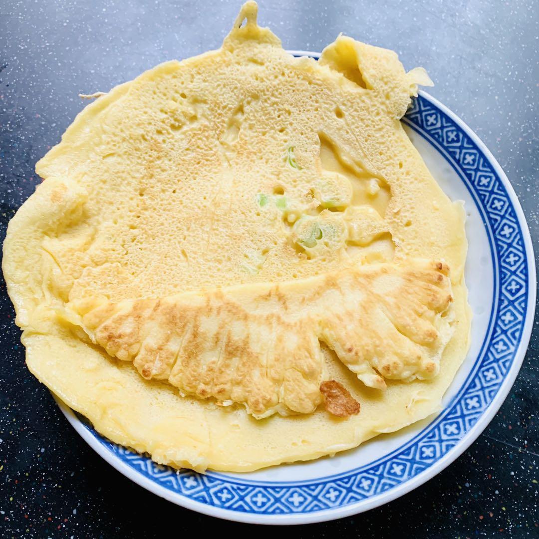 葱花鸡蛋饼