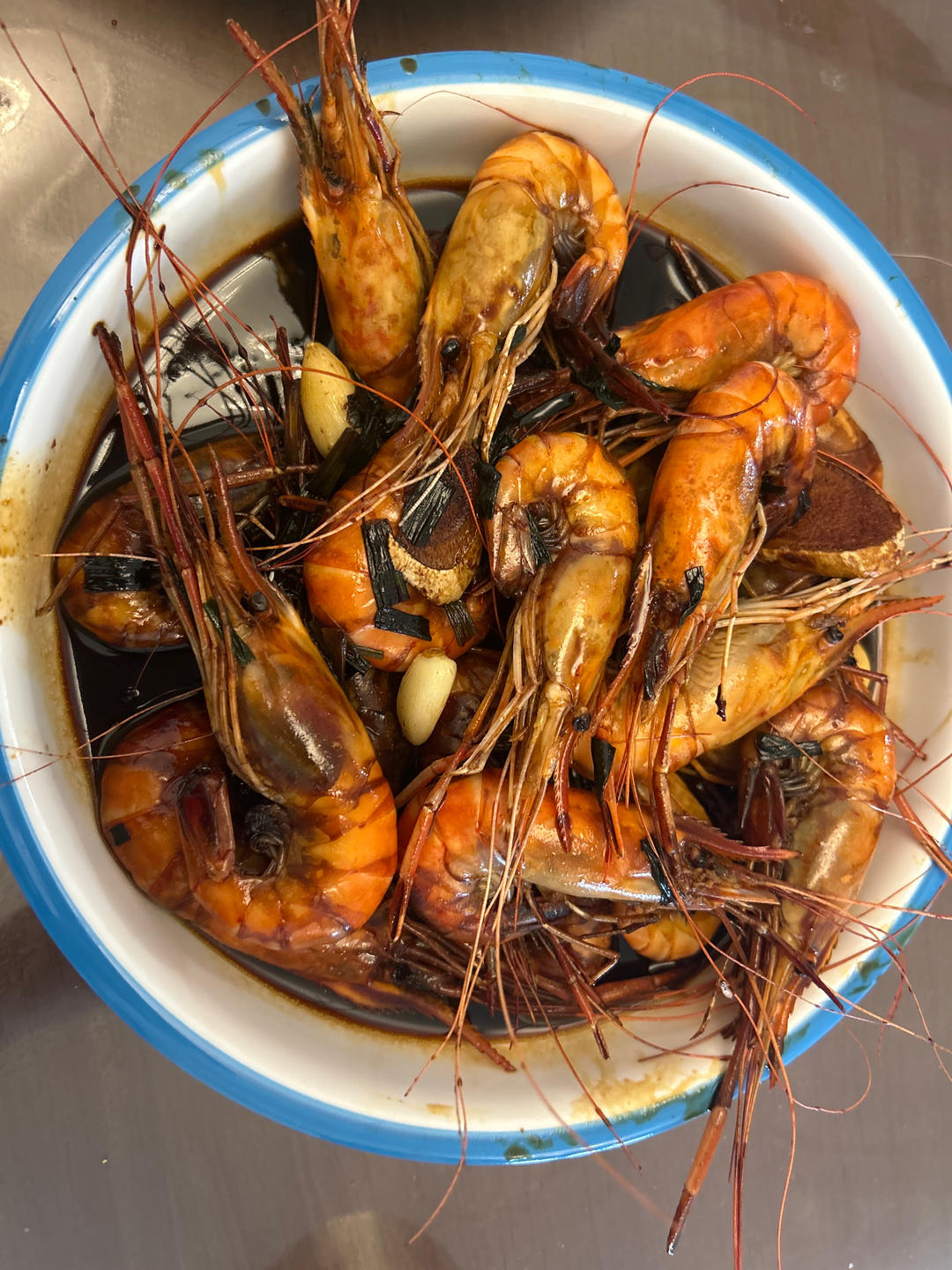 油爆带籽沼虾