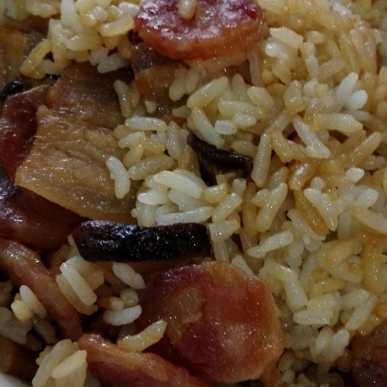 家常腊味饭