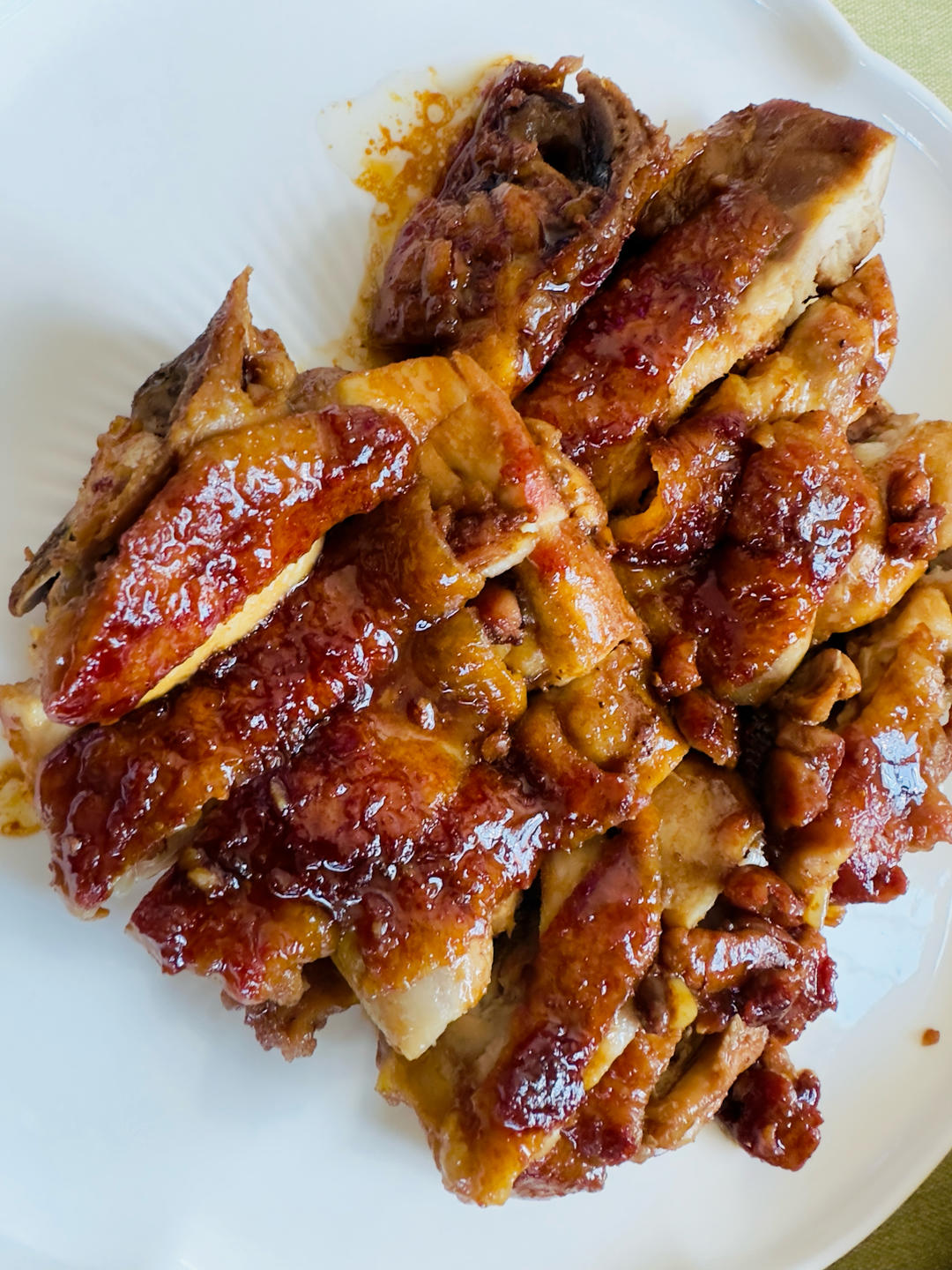 不放一滴油的照烧鸡腿饭