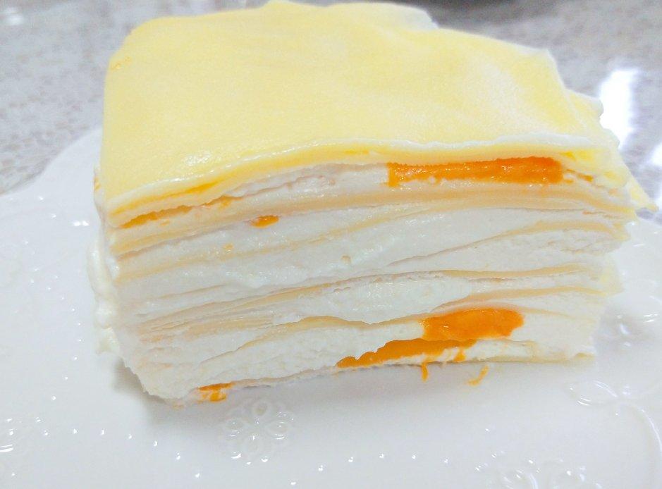 零基础做芒果千层蛋糕（8寸）