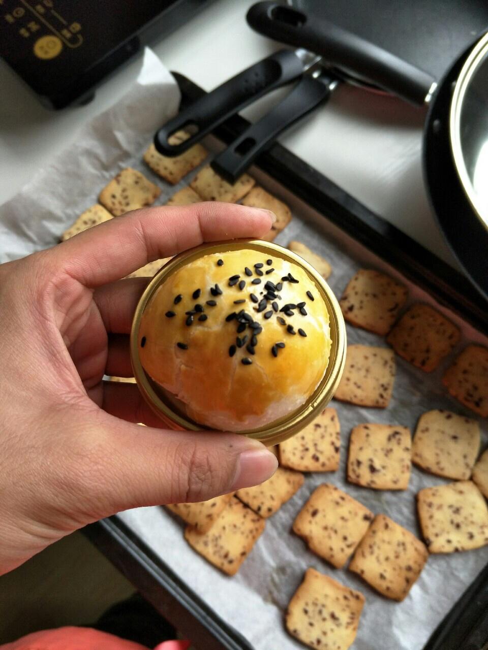自制网红蛋黄酥