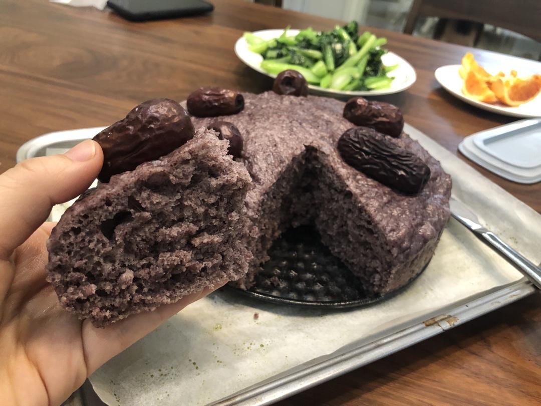 黑米发糕（酵母版）