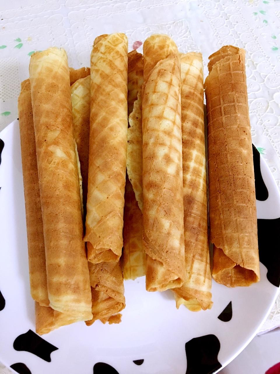 芝麻香酥蛋卷（视频食谱）