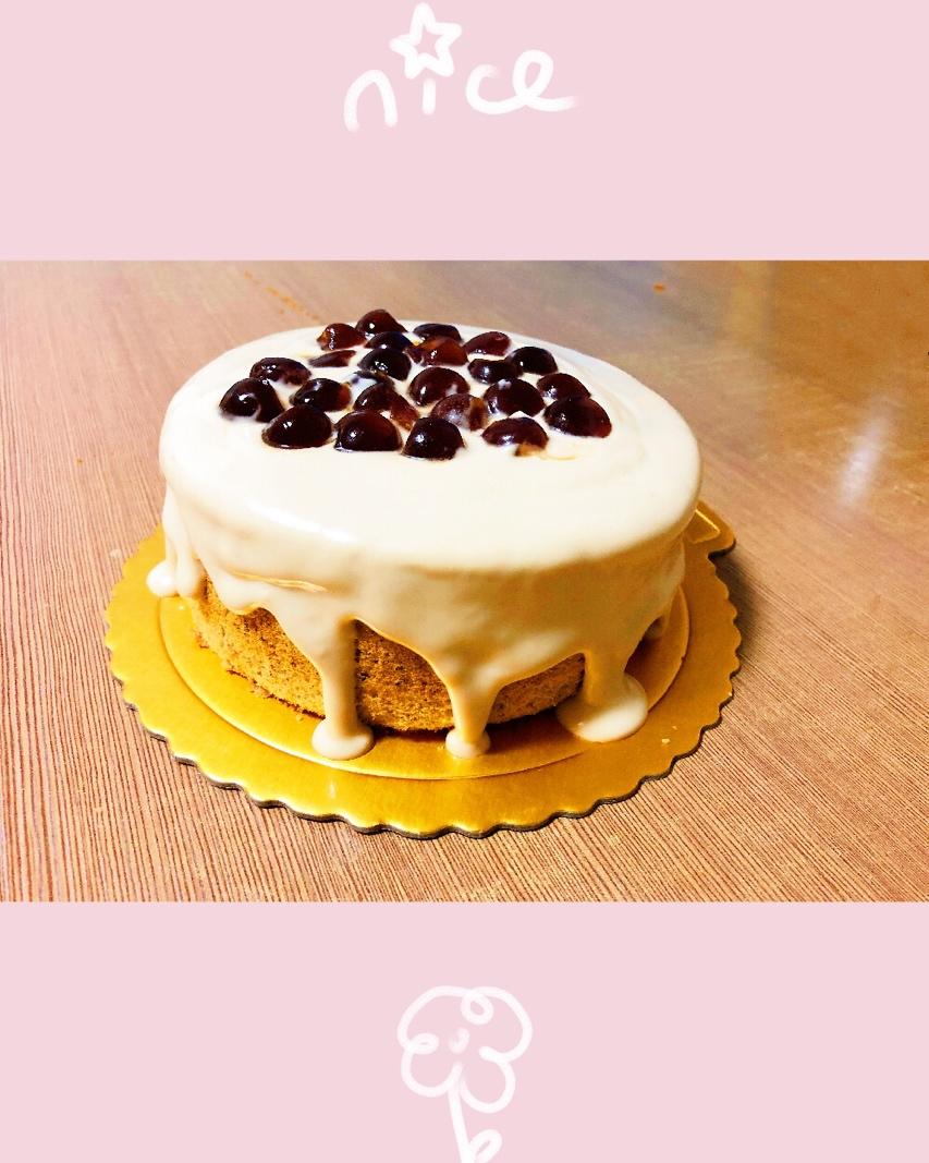 《tinrry 》波波奶茶爆浆蛋糕(6寸配方)