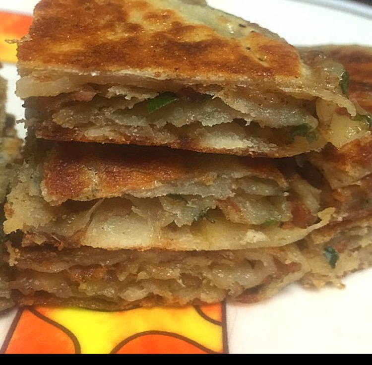 千层肉饼