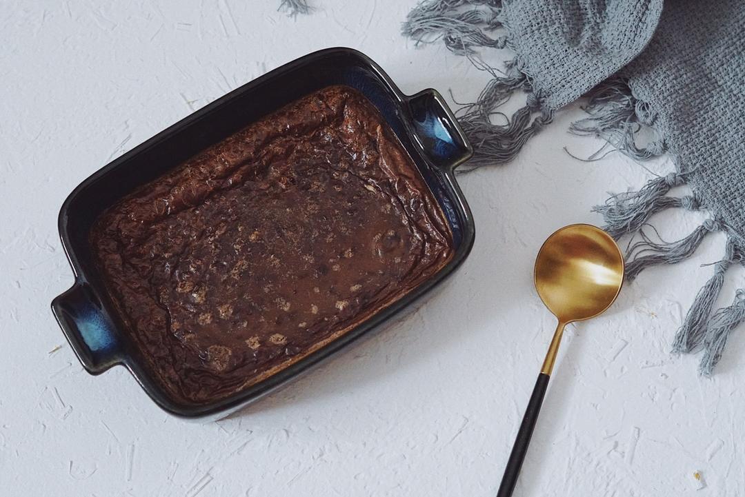 无糖巧克力香蕉焗面包布丁【健康一锅端】