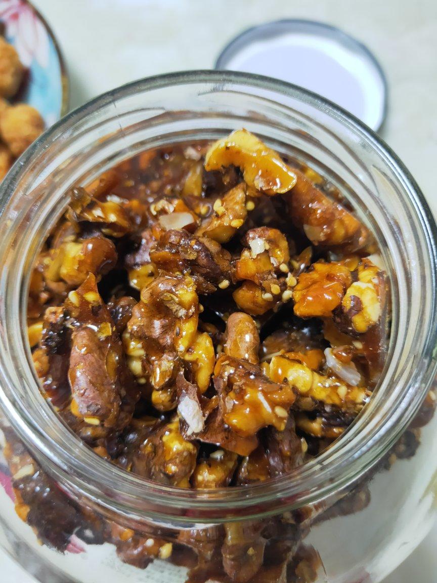 【琥珀核桃仁】冰糖无油不粘手