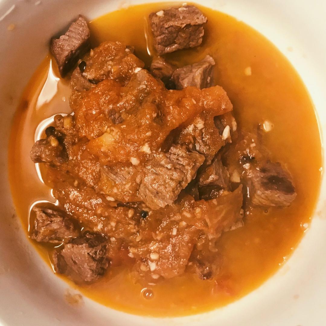 牛肉炖柿子