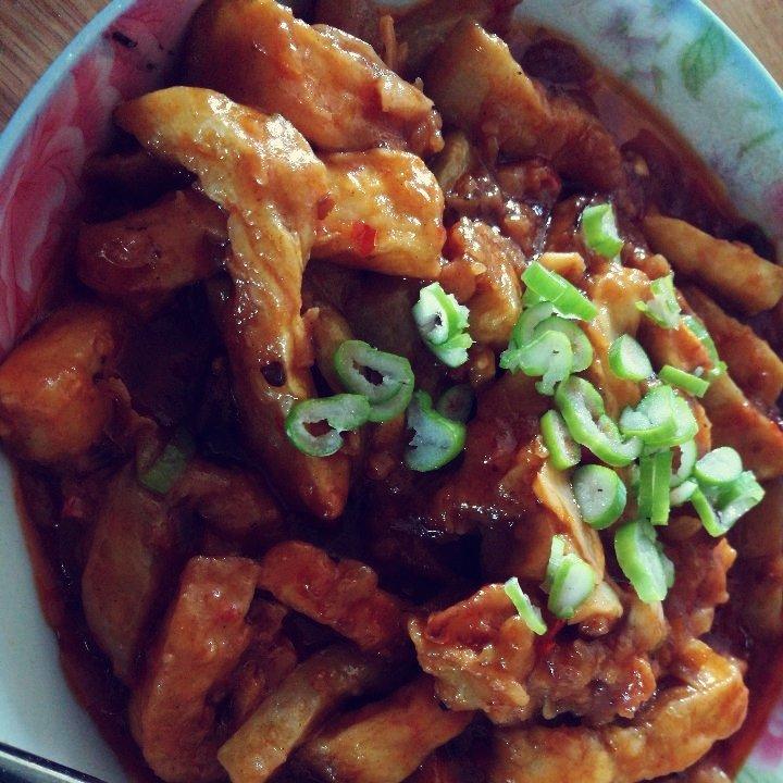 脆皮鱼香茄子 家常鱼香味儿就这么简单