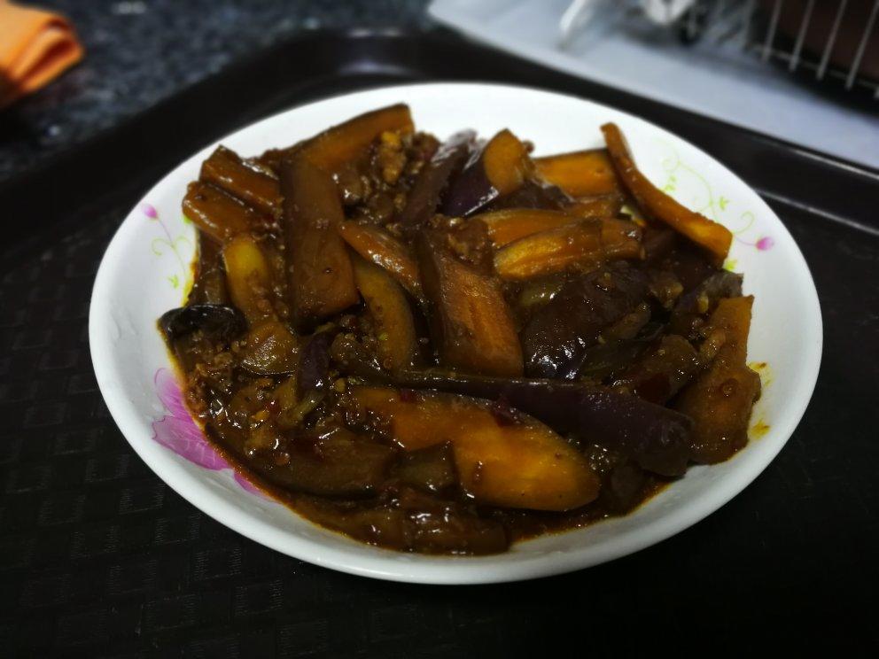 红烧肉沫茄子