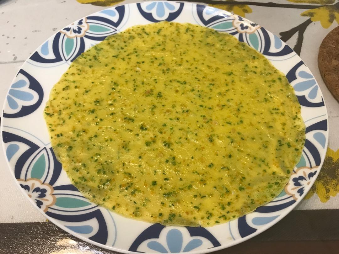 鸡蛋葱花饼