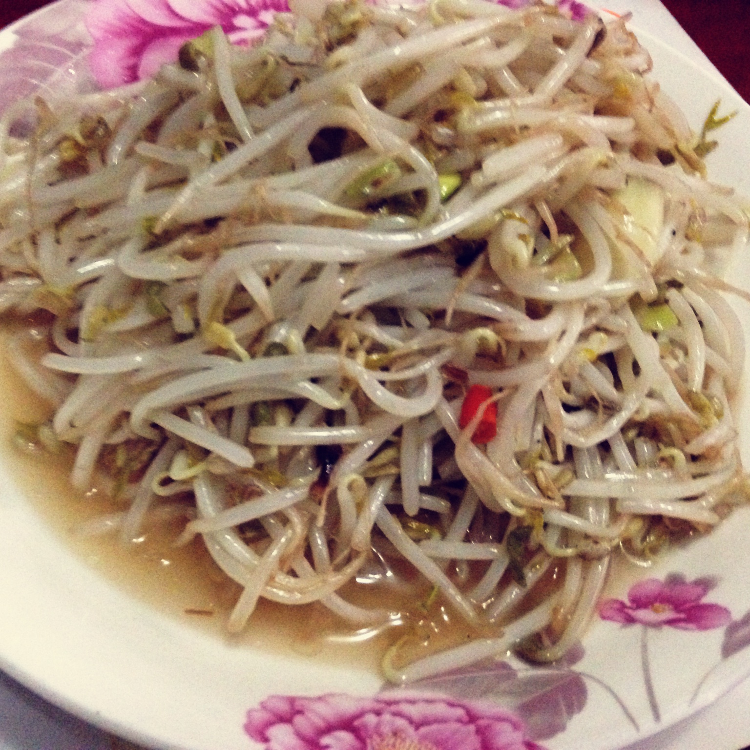 炒豆芽