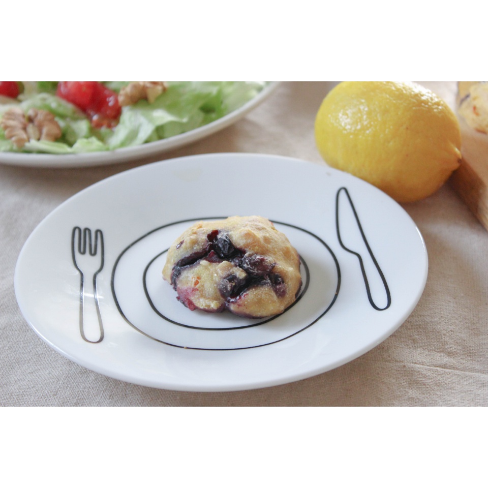 蓝莓柠檬司康(Blueberry Lemon Scones)