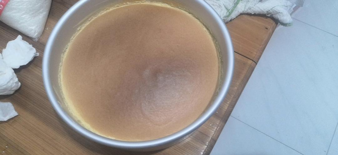 8寸原味古早蛋糕(简单上手亲测有效)