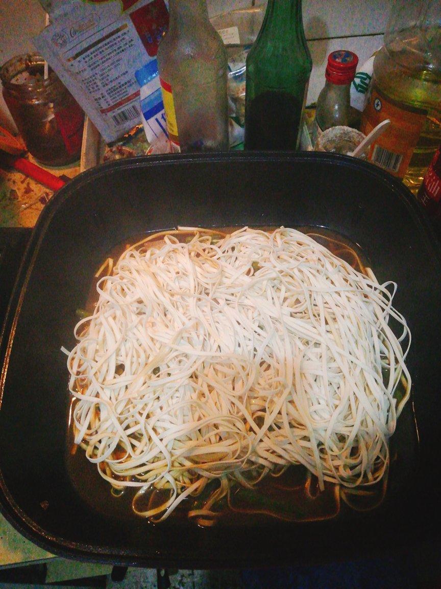 豆角焖面