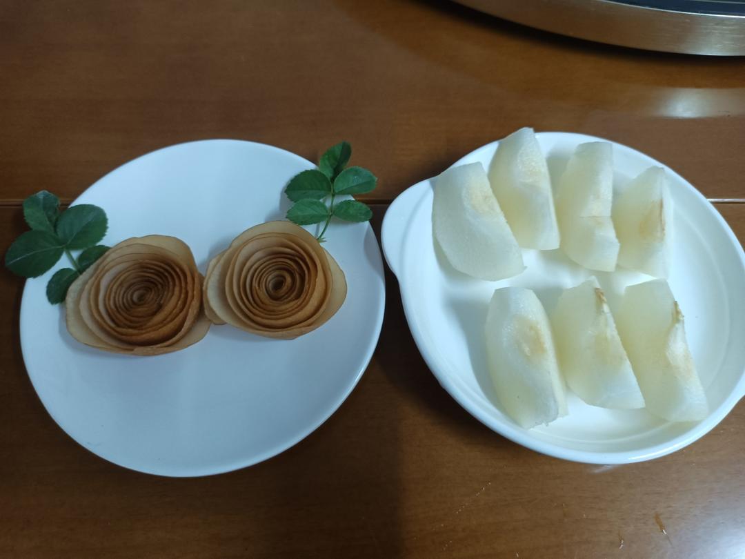 🌹简单美丽的水果皮花🌺