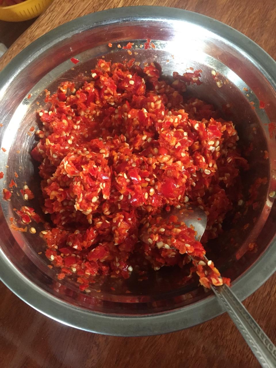自制剁椒酱
