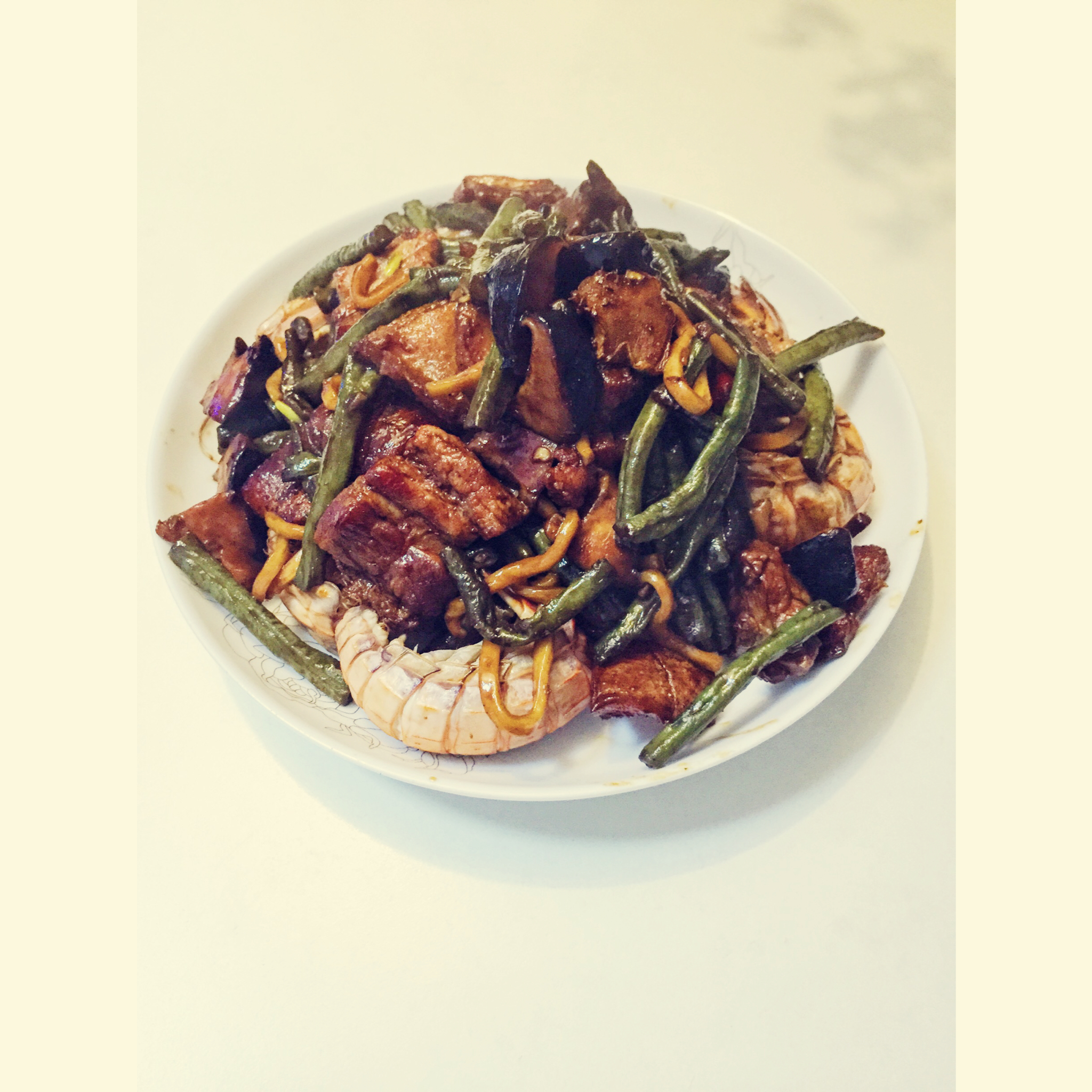 豆角焖面