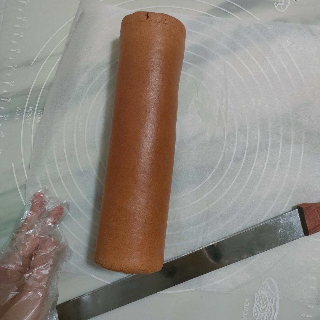 不用金烤盘的小四卷