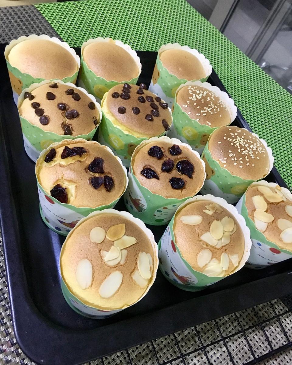 零失败~戚风纸杯小蛋糕🍰 ✨／8寸版戚风蛋糕