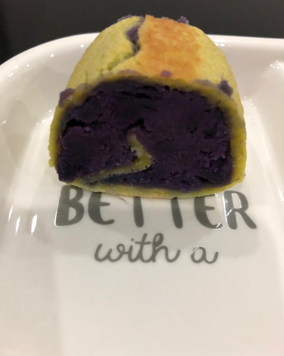 紫薯双色蛋卷