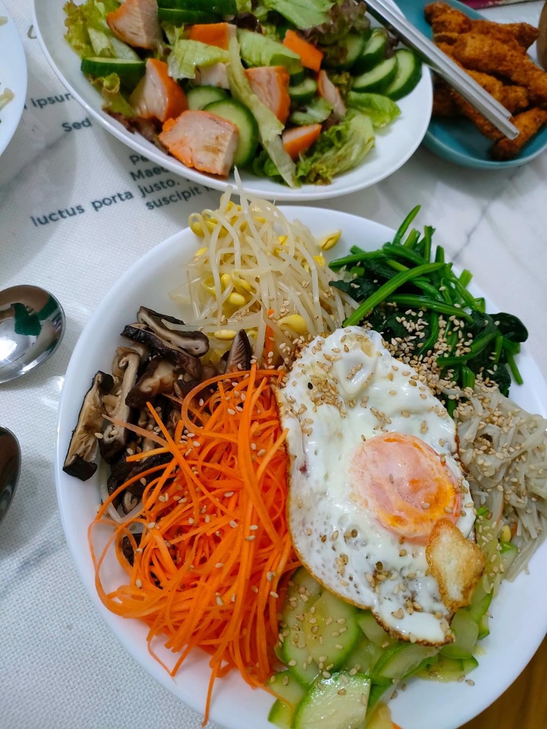 不用石锅的石锅拌饭