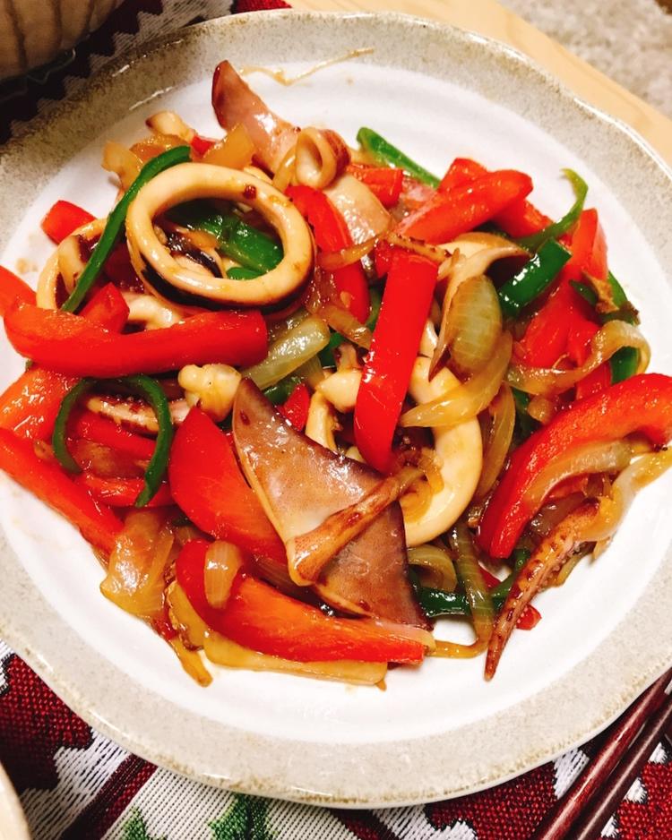 爆炒鱿鱼