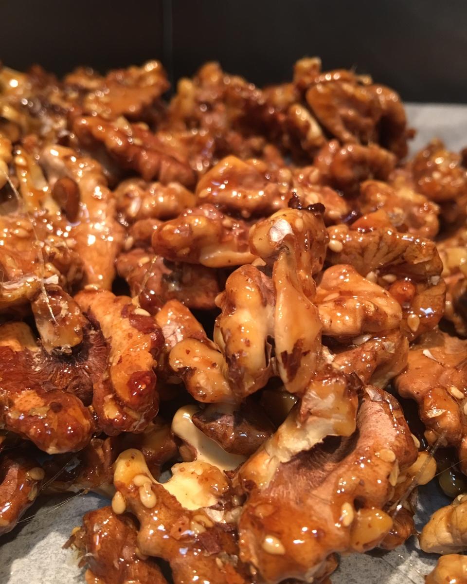 【琥珀核桃仁】冰糖无油不粘手