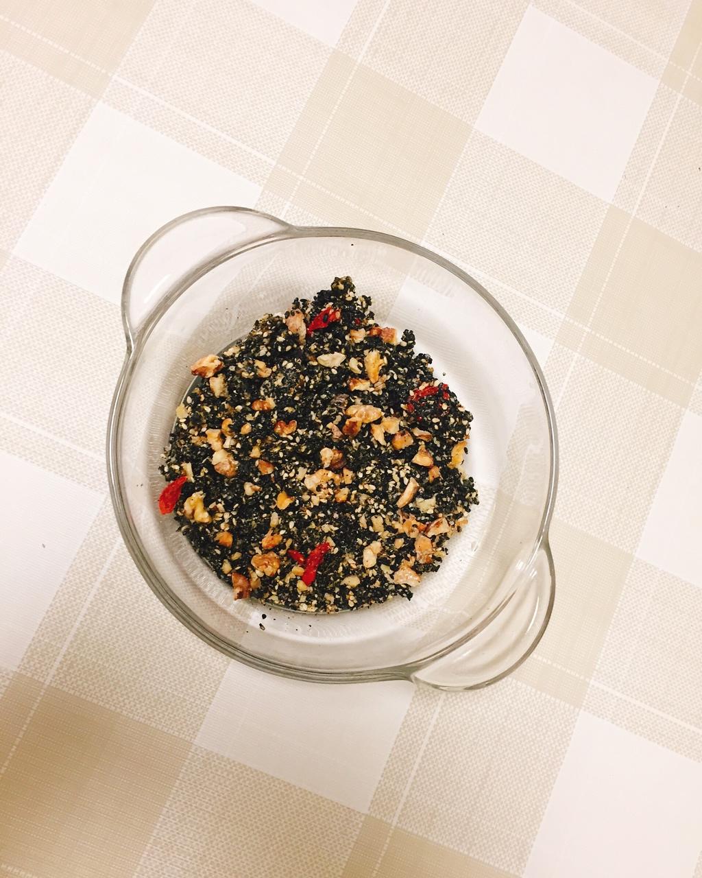 超级简单香酥芝麻片（不粘锅版）